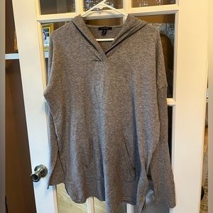 Cute heather grey sweater hoodie